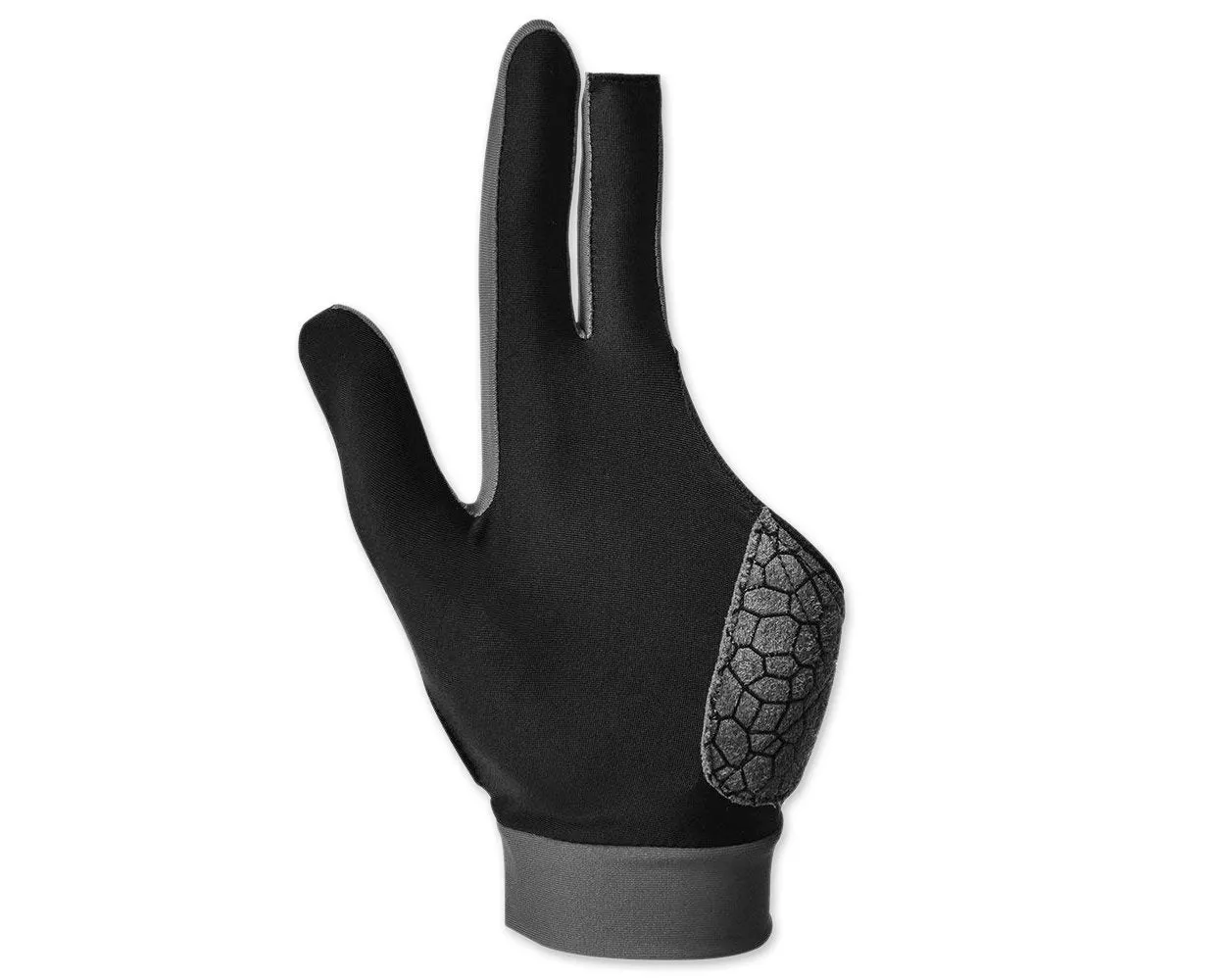 1 Piece Elastic Billiard Glove with Pad for Left Bridge Hand