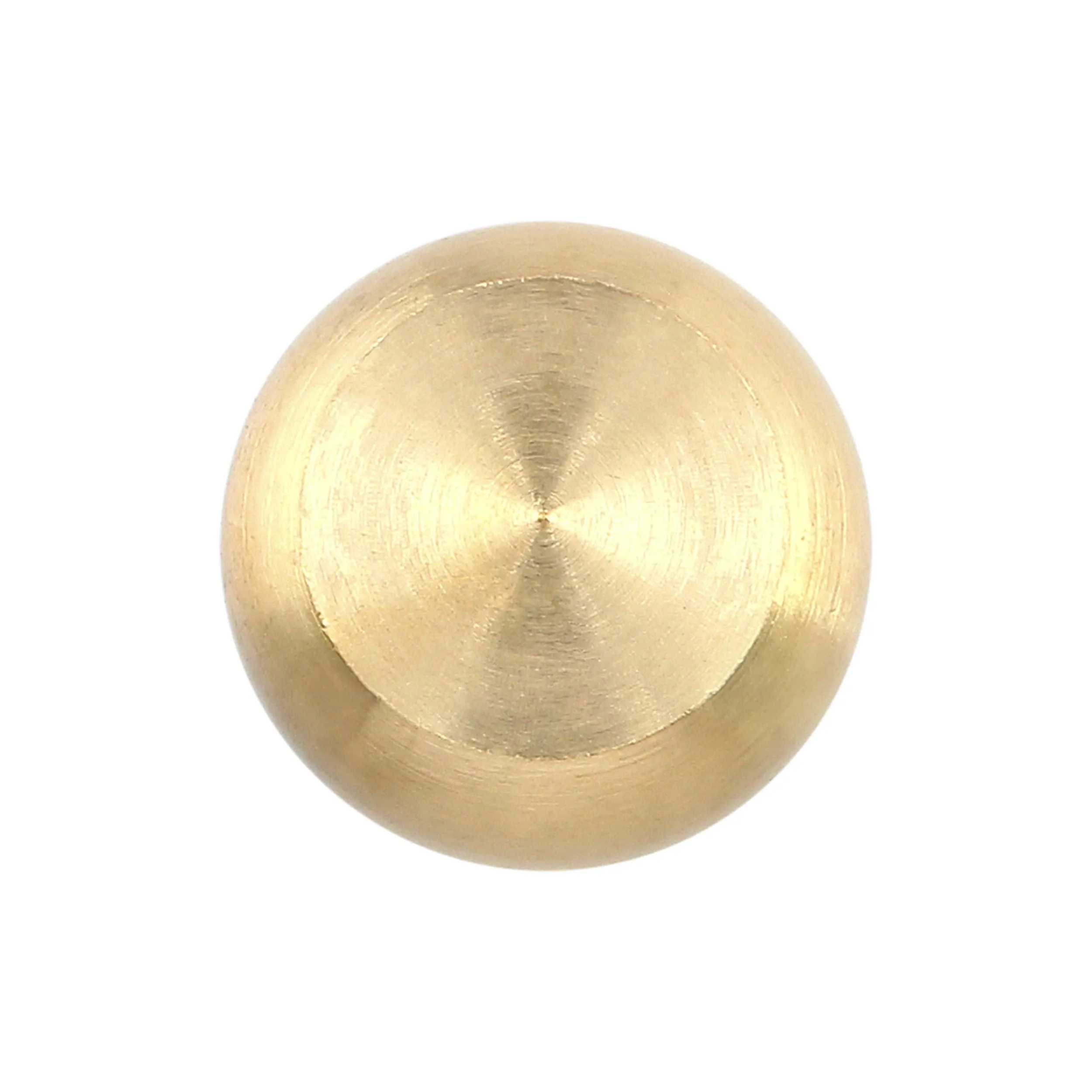11mm Brass, Dome Top Stud with Screw, Zinc Alloy - PK5, #P-4003-11-BRS