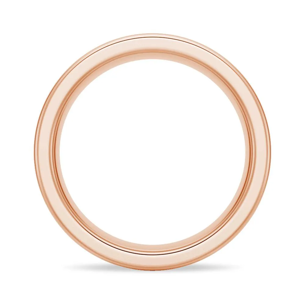 6mm Brushed Finish Men's Wedding Band