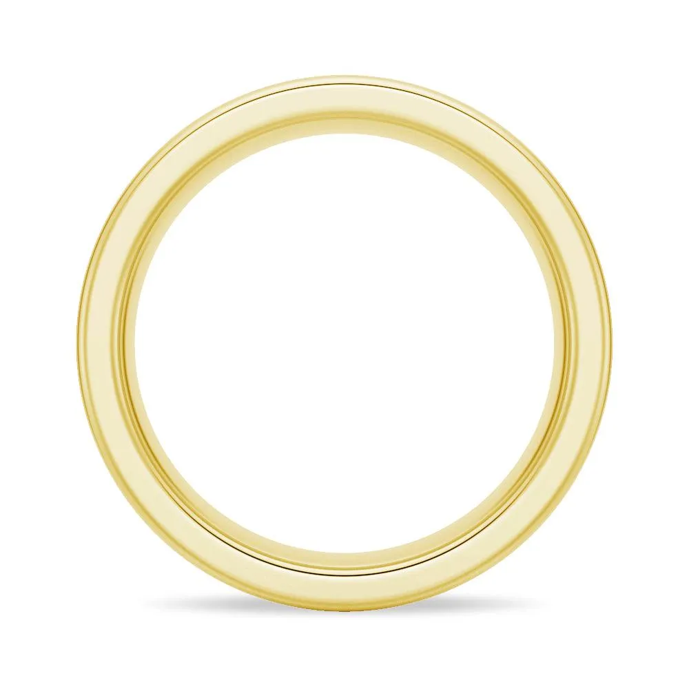 6mm Brushed Finish Men's Wedding Band