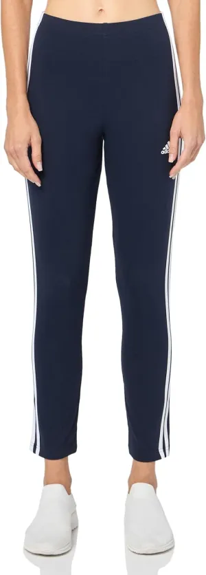 adidas Women's Essentials 3-Stripes High-Waisted Single Jersey Leggings