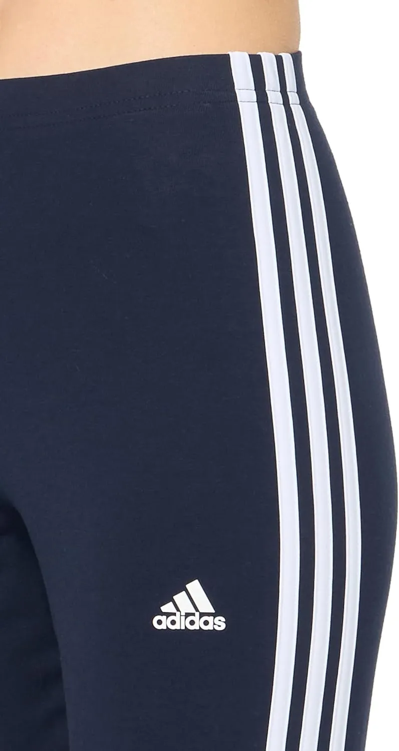 adidas Women's Essentials 3-Stripes High-Waisted Single Jersey Leggings