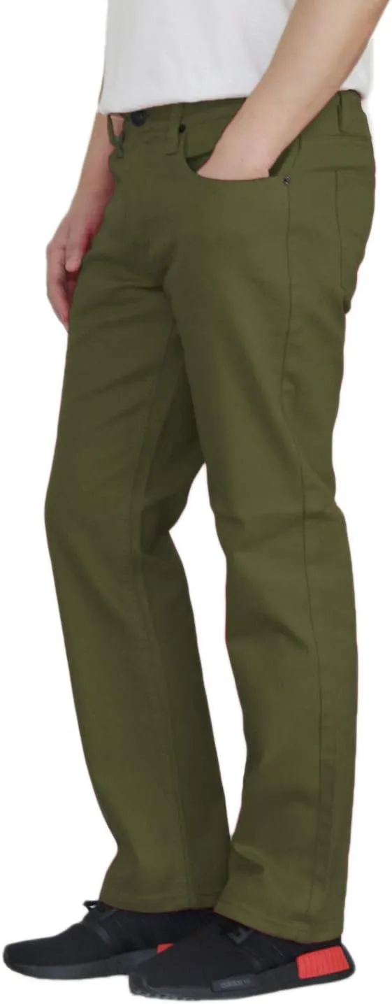 AIRNINE Men's Twill Stretch Slim Fit Jeans