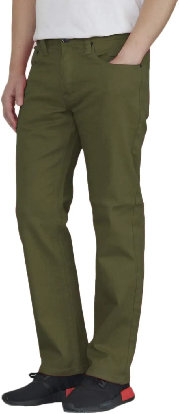 AIRNINE Men's Twill Stretch Slim Fit Jeans