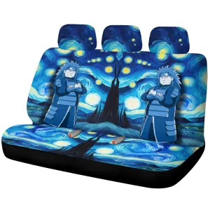 Akimichi Chouji Car Back Seat Covers Custom Starry Night Styles