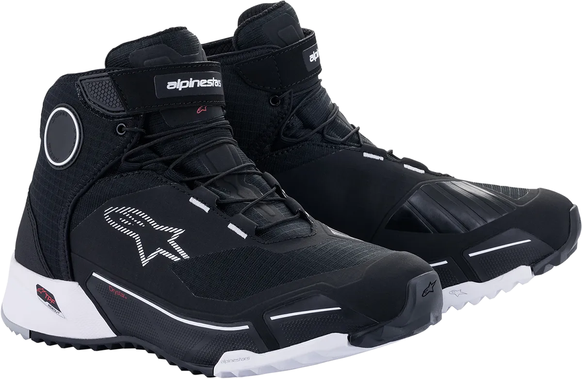ALPINESTARS CR-X Drystar? Shoes - Black/White - US 10 2611820110