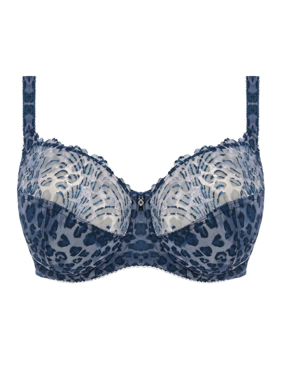 Antonia Side Support Bra - Blue