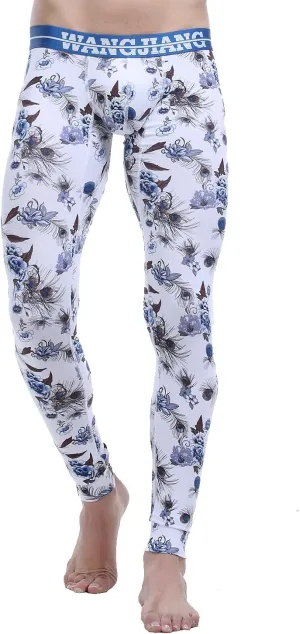 ARCITON Men's Low Rise Leggings Long Johns Thermal Pant