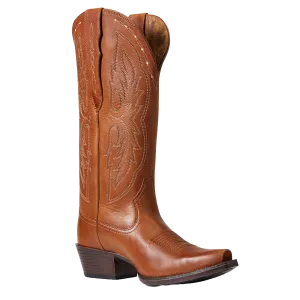 Ariat Ladies Heritage X Toe Elastic Wide Calf Western Boot 10040425