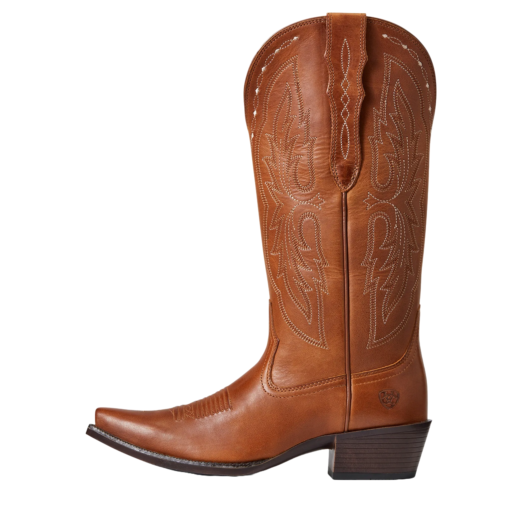 Ariat Ladies Heritage X Toe Elastic Wide Calf Western Boot 10040425