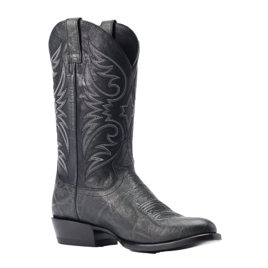 Ariat Men's Bankroll Black Elephant Print Western Boots 10044556