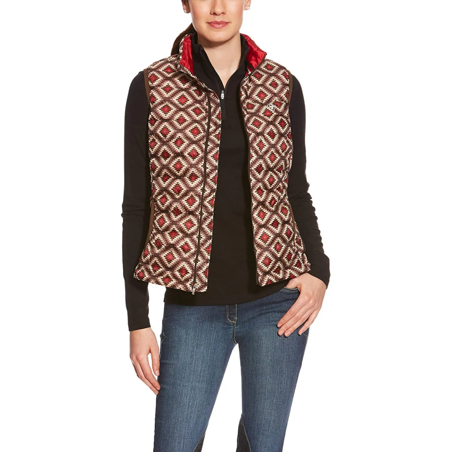 Ariat Women's Ideal Down Aztec Vest