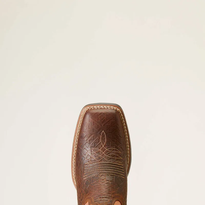 Ariat Women's Round Up Wide Square Toe StretchFit Western Boot