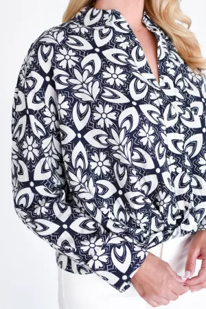Berlin Button Down Top