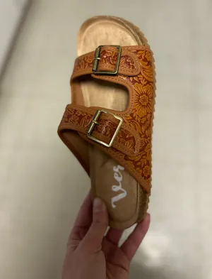 Berry 4- Very G Women's Sandal in Rust