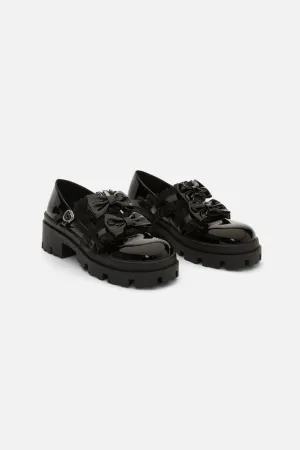 Black Bow Shoe