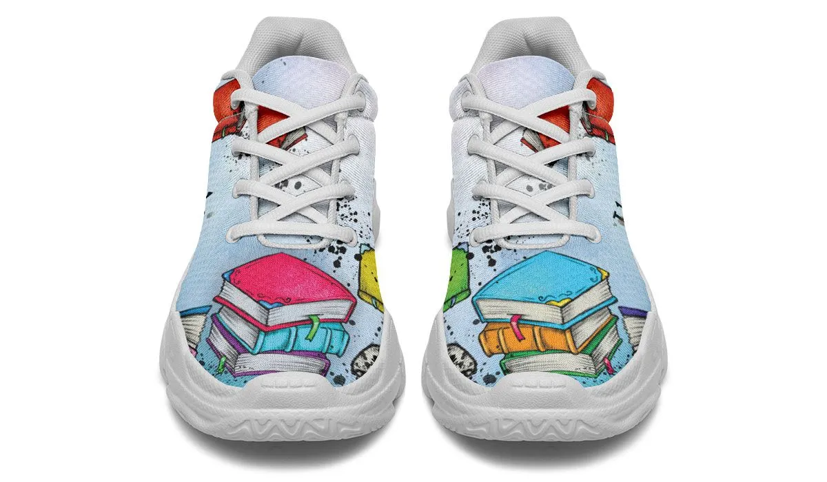Book Reader Chunky Sneakers