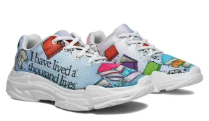 Book Reader Chunky Sneakers