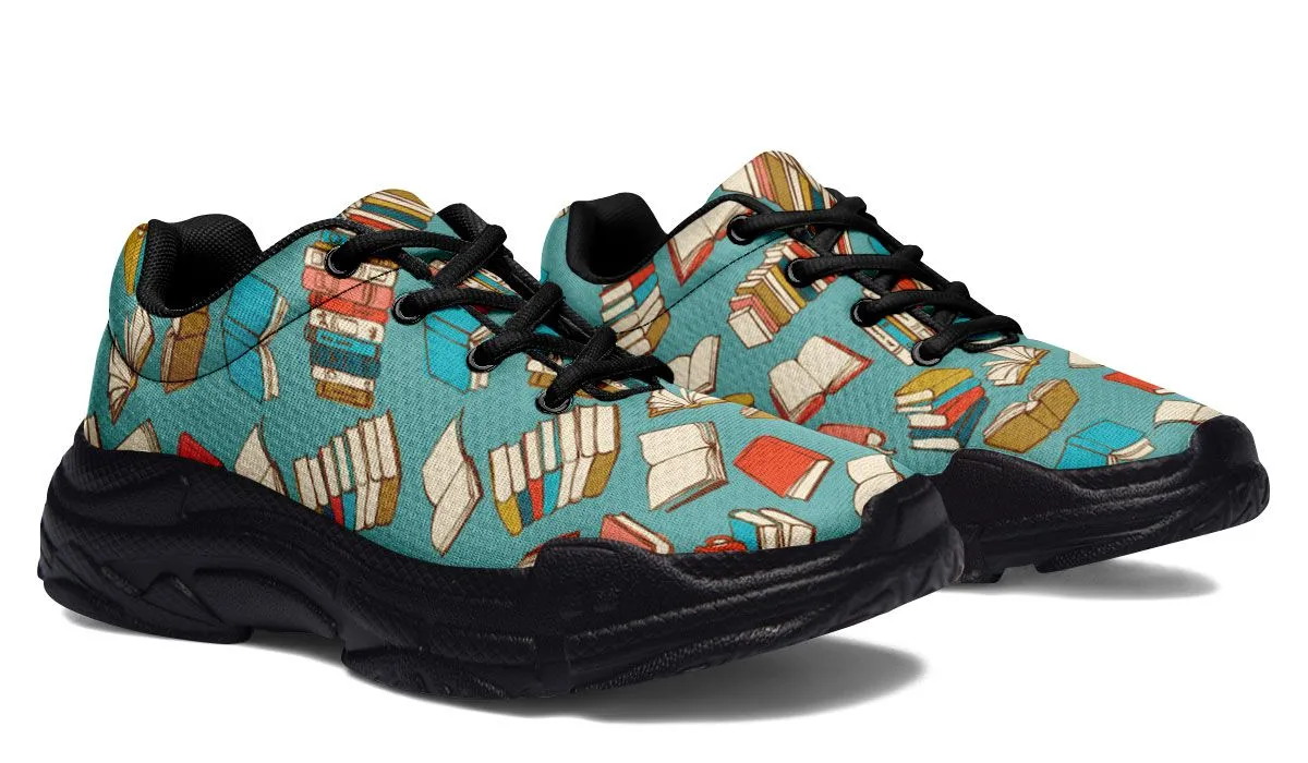 Book Worm Chunky Sneakers