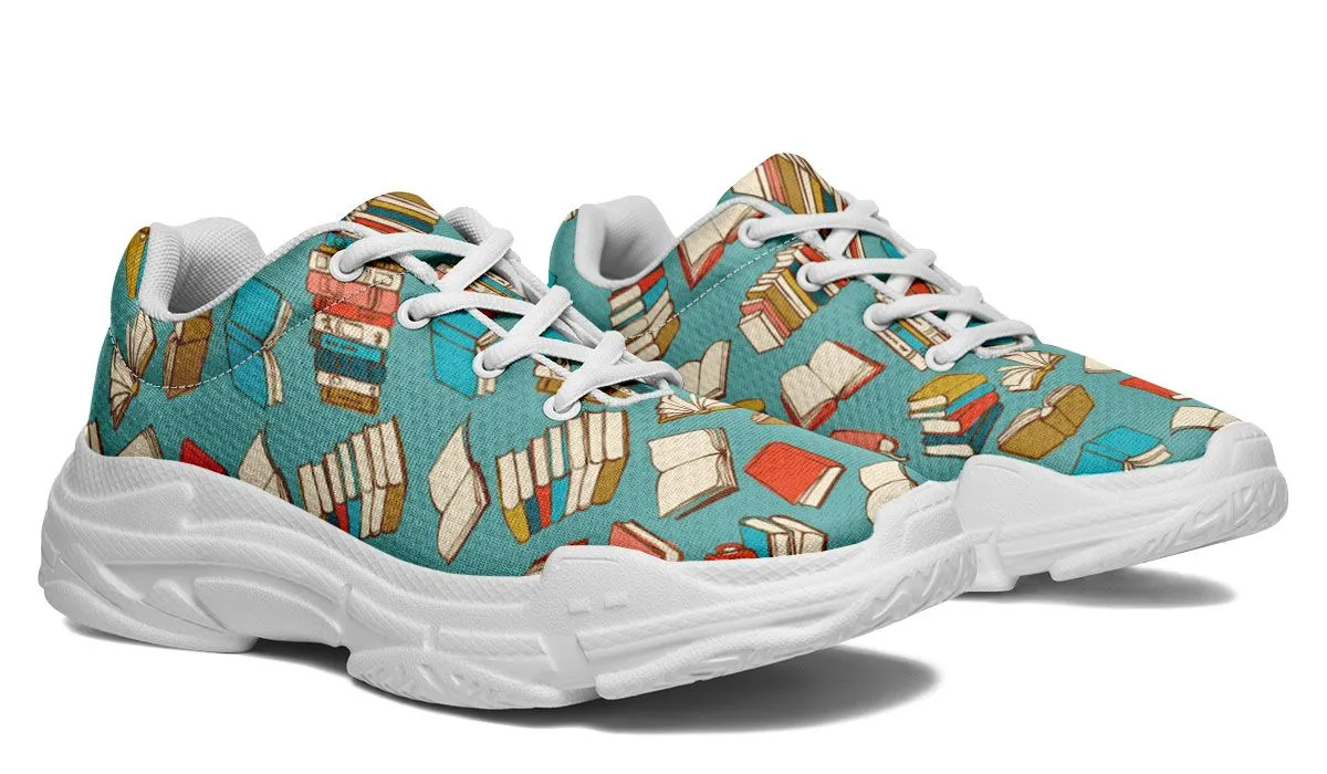 Book Worm Chunky Sneakers