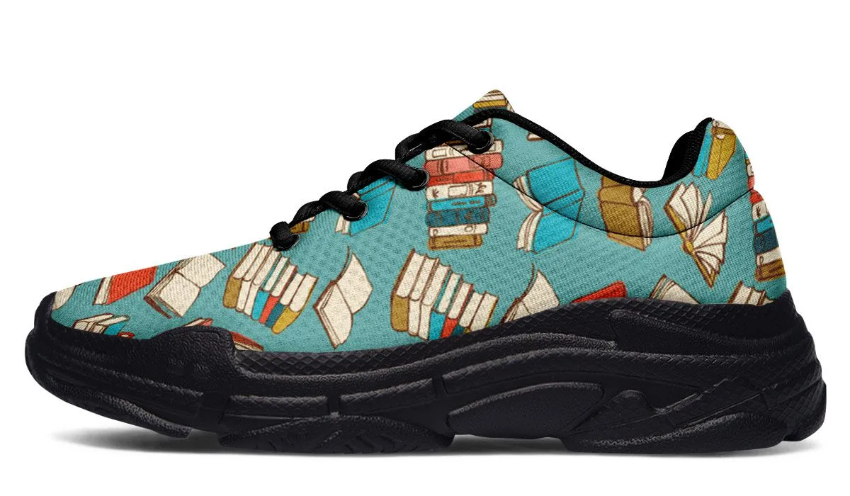 Book Worm Chunky Sneakers