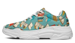 Book Worm Chunky Sneakers