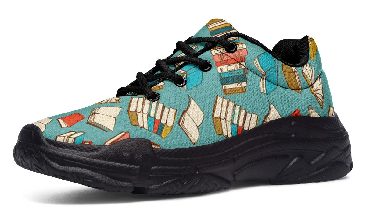 Book Worm Chunky Sneakers