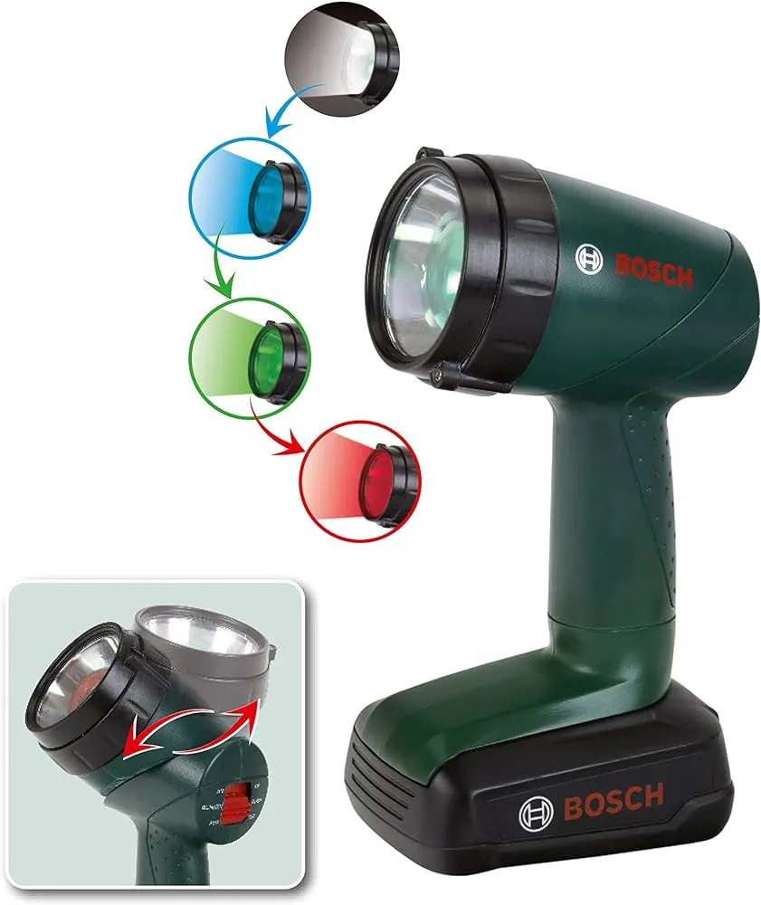 Bosch Lamp with Multi-Coloured Light