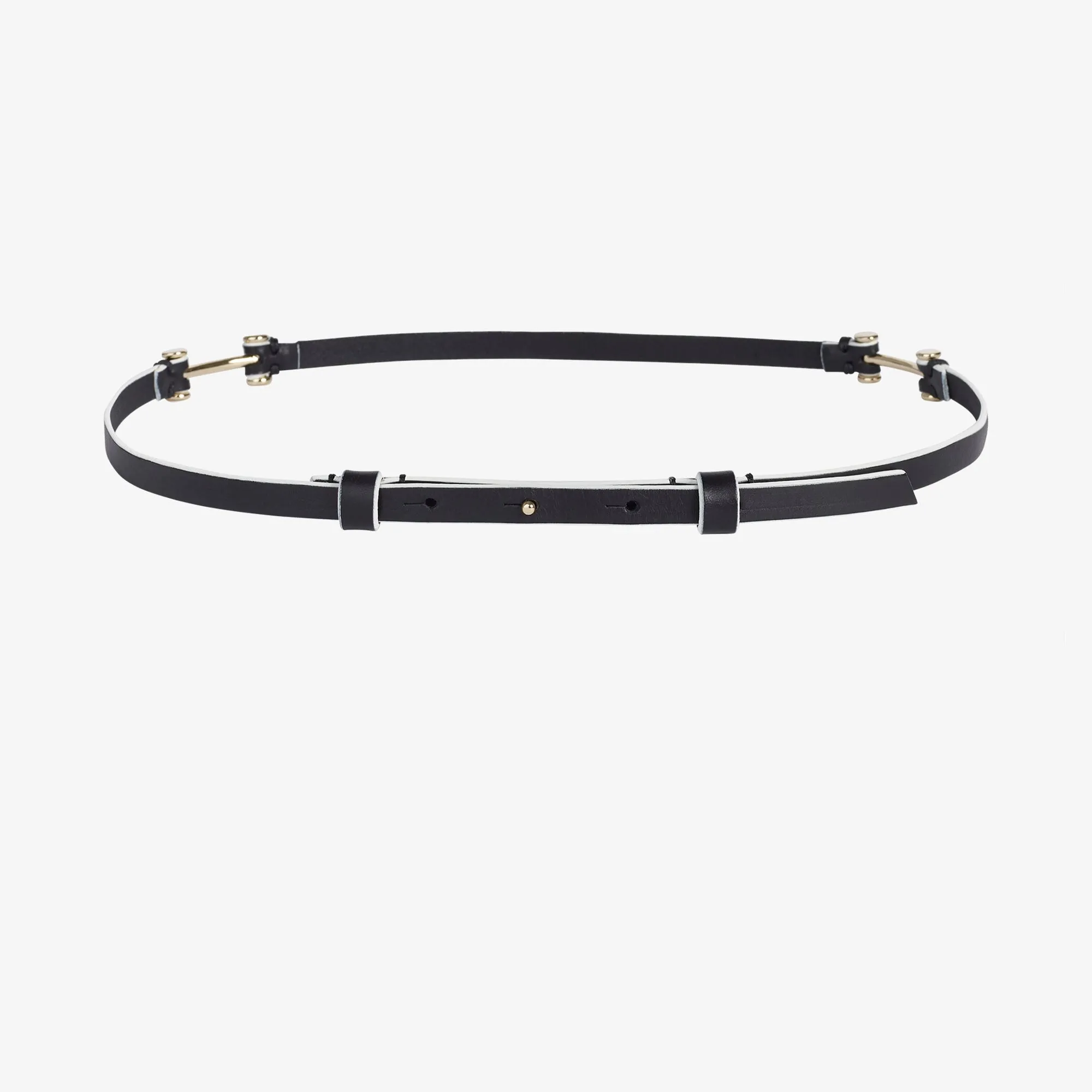 Bridle Belt :: Black / White