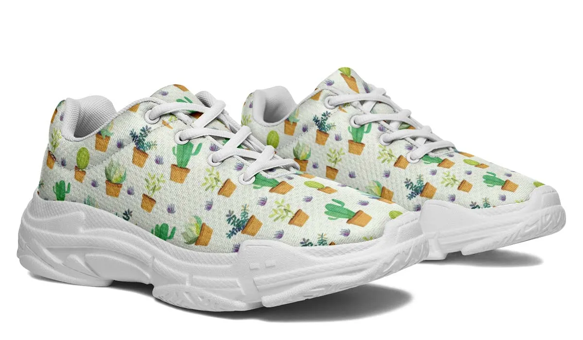 Cactus Party Chunky Sneakers
