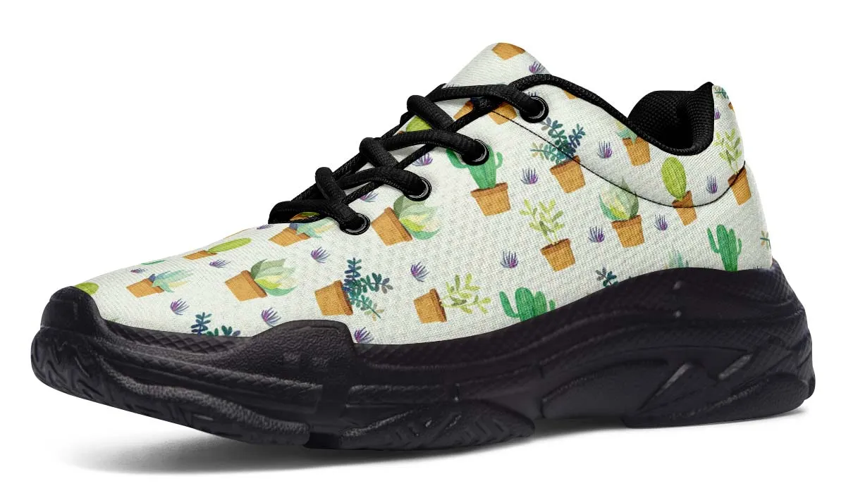 Cactus Party Chunky Sneakers