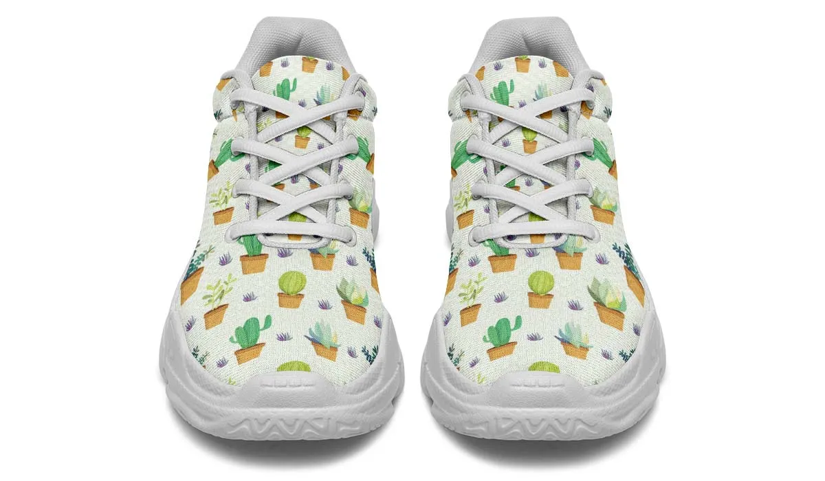 Cactus Party Chunky Sneakers
