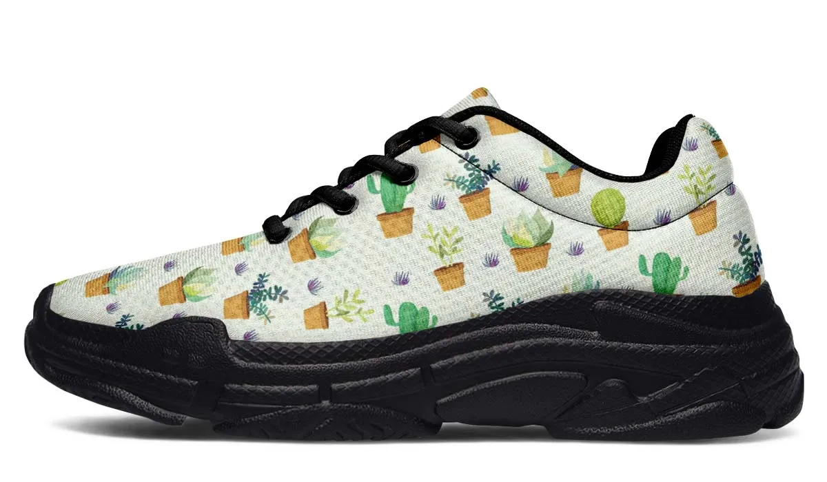 Cactus Party Chunky Sneakers