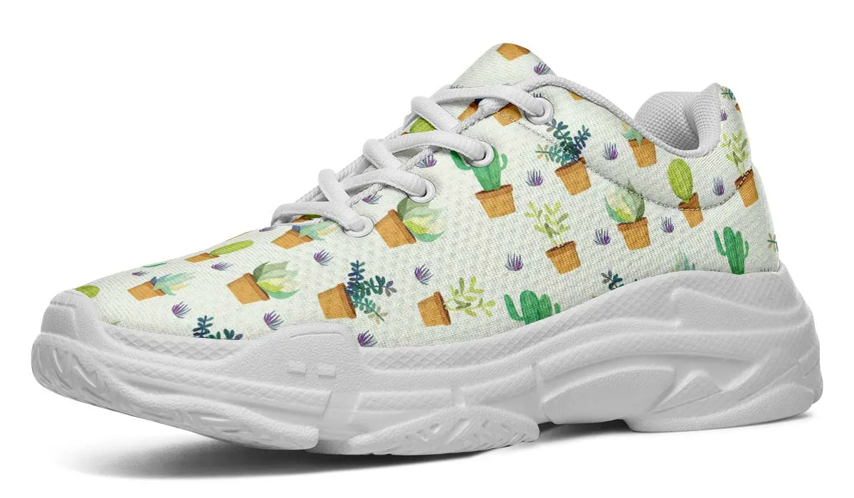 Cactus Party Chunky Sneakers