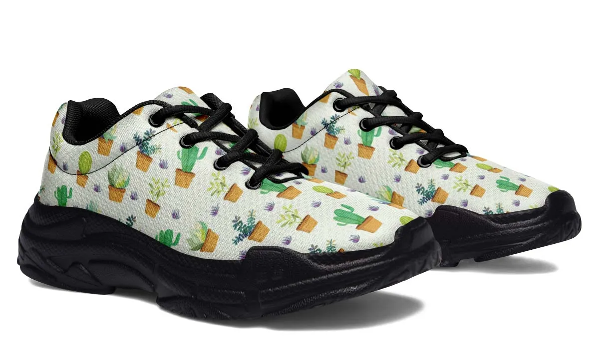 Cactus Party Chunky Sneakers