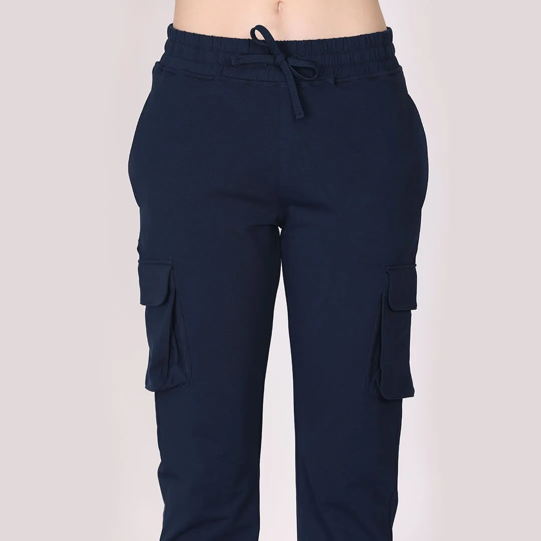 Cargo Pants - Berry Navy