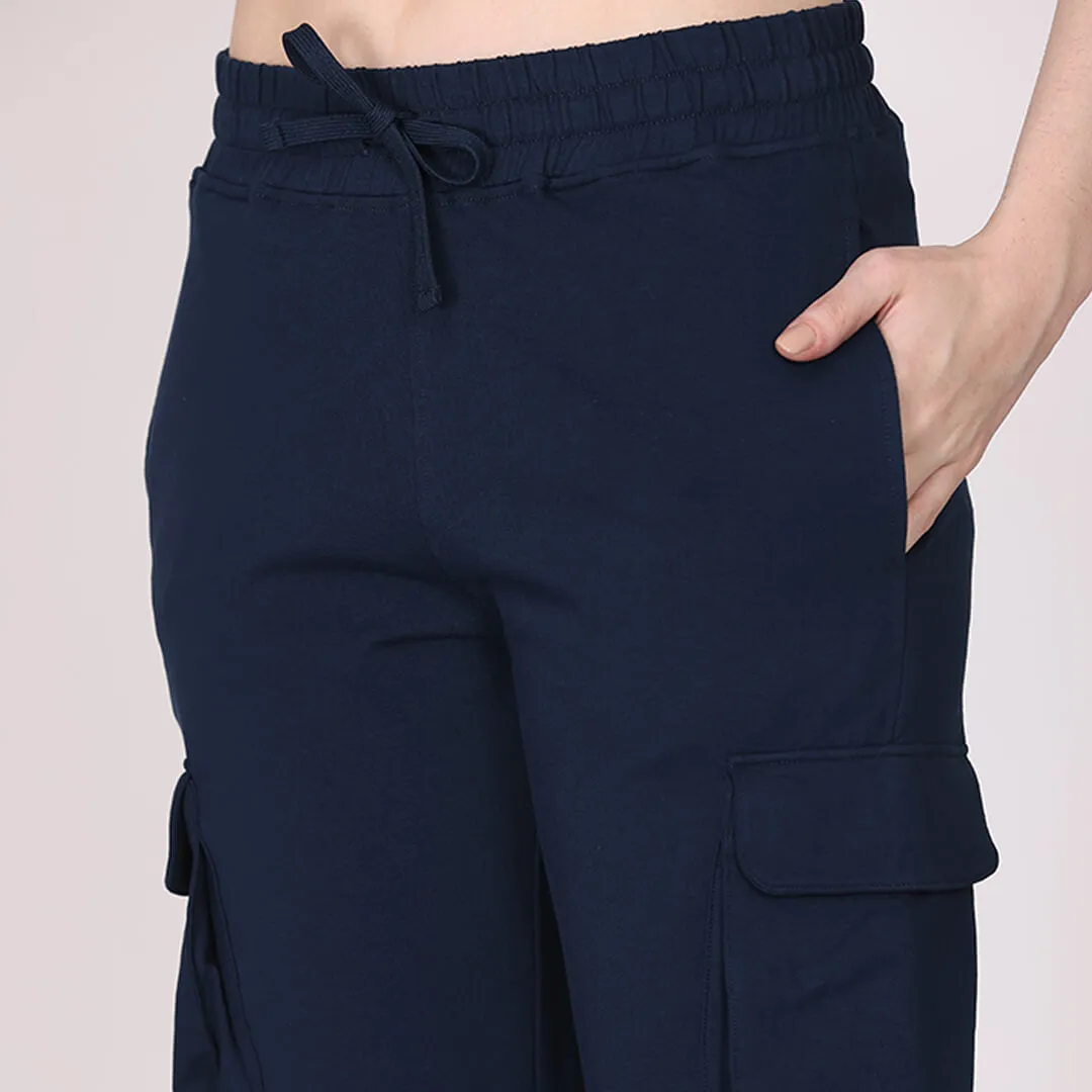 Cargo Pants - Berry Navy