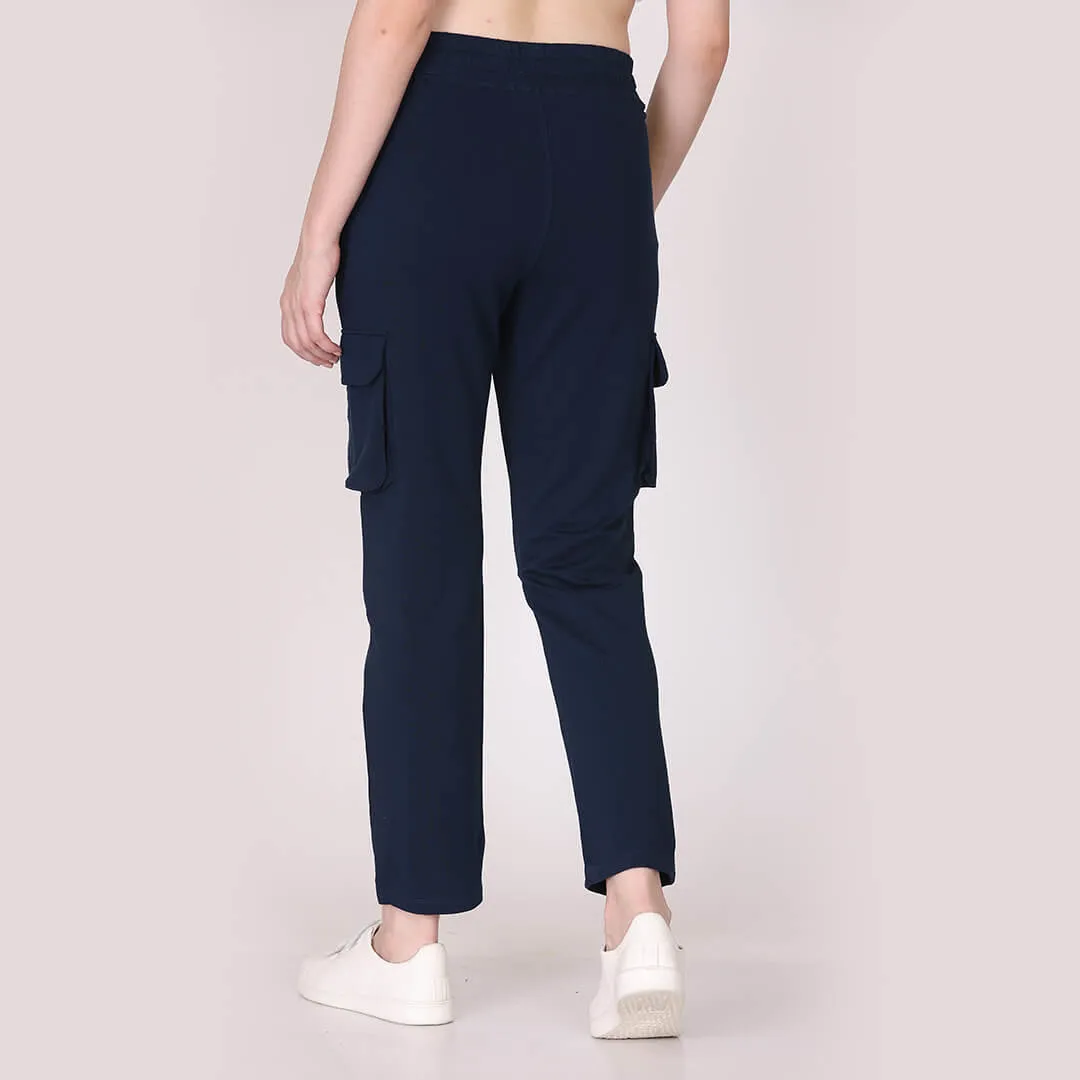 Cargo Pants - Berry Navy