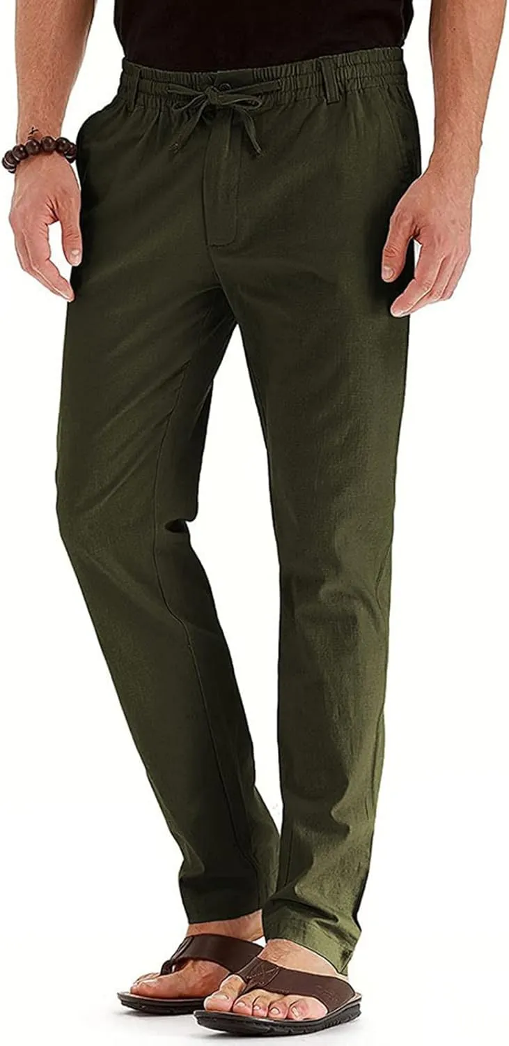 Cargo Pants for Men Big and Tall, Active Fleece Jogger Pants Regular and Big & Tall Sizes for Workout Running Men's