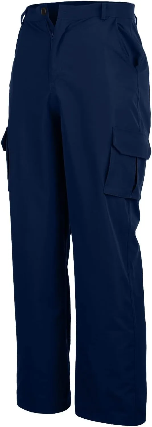 Cargo Pants for Men Big and Tall Men's Heavyweight Fleece Cargo Sweatpants Men's Jogger Pants Drawstring Gym Running