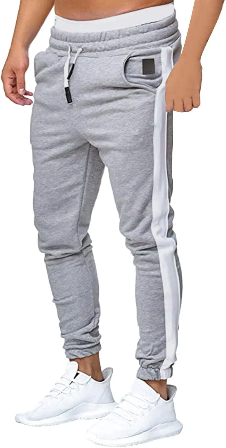 Cargo Pants for Men Joggers Leg Trousers Straight-Fit Multi-Pocket Cargo Sweatpants for Men Wild Cargo Pants Outdoor
