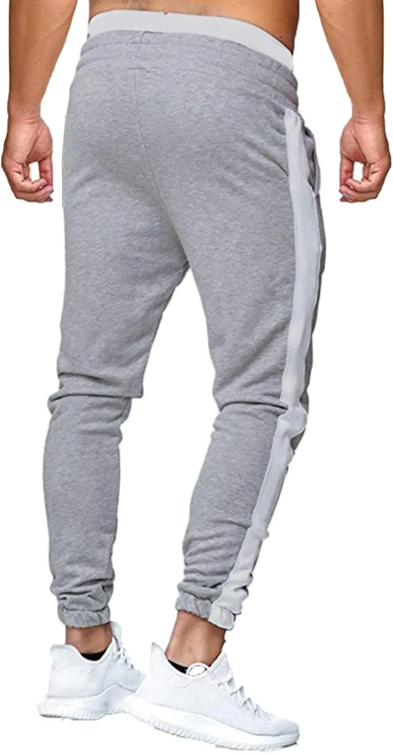 Cargo Pants for Men Joggers Leg Trousers Straight-Fit Multi-Pocket Cargo Sweatpants for Men Wild Cargo Pants Outdoor