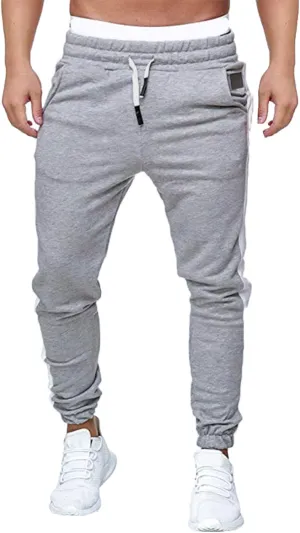 Cargo Pants for Men Joggers Leg Trousers Straight-Fit Multi-Pocket Cargo Sweatpants for Men Wild Cargo Pants Outdoor
