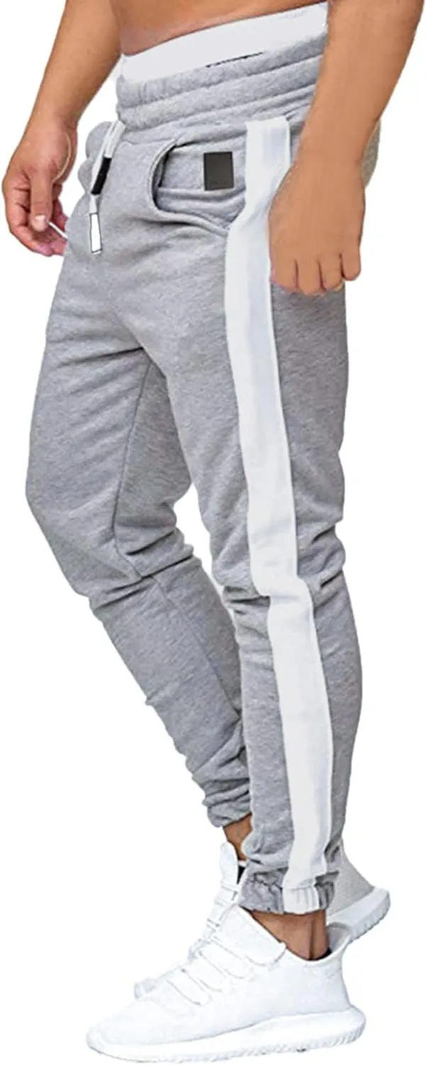 Cargo Pants for Men Joggers Leg Trousers Straight-Fit Multi-Pocket Cargo Sweatpants for Men Wild Cargo Pants Outdoor