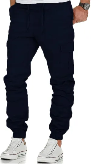 Cargo Pants for Men,Fashion Joggers Sports Pants Casual Cotton Cargo Pants Gym Sweatpants Trouser Mens Long Pant