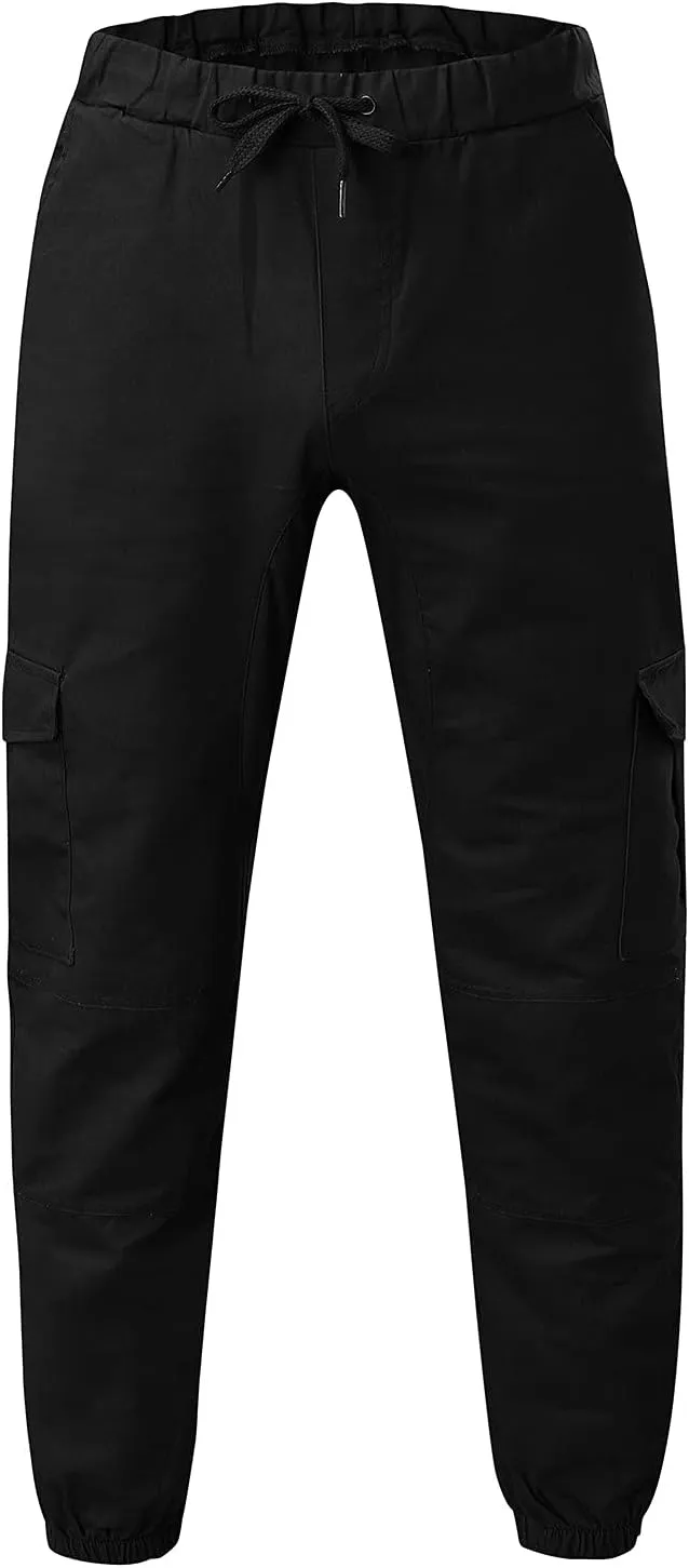 Cargo Sweatpants for Men Big and Tall Long Trousers Men Athletic Jogger Sports Outdoor Trousers Men's Sweatpants with