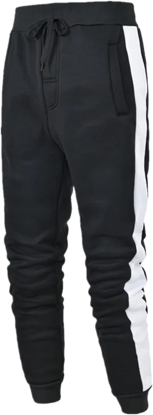Cargo Sweatpants for Men Big and Tall Pants Drawstring Sport Trousers with Multi Pockets Men's Cargo Sweatpants with