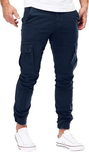 Cargo Sweatpants for Men Big and Tall Sport Pants Drawstring Sports Trousers for Men Mens Cargo Sweatpants Drawstring