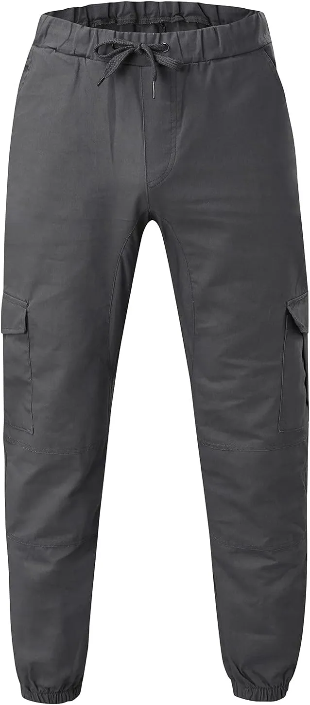 Cargo Sweatpants for Men Mens Lounge Pants Men Casual Cargo Pants Hiking Pants Workout Joggers Men's Reflective Cargo
