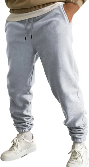 Cargo Trousers for Men Drawstring Trousers Plus Size Athletic Elastic Waist Drawstring Joggers Casual Closed Bottom